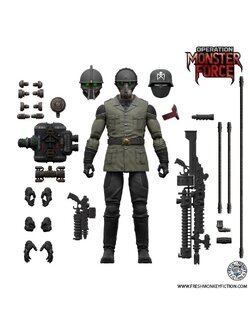 [พร้อมส้ง] FRESH MONKEY FICTION 1/12 : OPERATION - MONSTER FORCE [Wave1] 007 : Sleepwalker Heavy Weapons Division