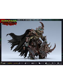 [พร้อมส่ง] AXYTOYS - Dinosaur Battleground Carnivorous Tribe Ceratosaurus (20Cm)- AXY010 Limited Green