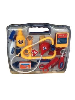 กระเป๋าเครื่องมือหมออย่างดี ของเล่นเสริมพัฒนาการ ,ของเล่นเสริมทักษะ,ของเล่นเด็ก, สื่อการสอนอนุบาล