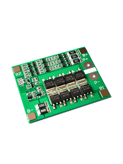 โมดูล BMS ป้องกันแบตเกิน และปรับบาลานซ์แรงดันแบต Lithium 3 เซลล์ 3 String 12V18650 Lithium Battery Board 11.1V 12.6V With Equalization 25A Over-Current Over-Charge