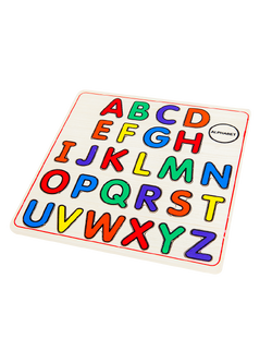 กระดานฉลุ A-Z, ของเล่นไม้, ของเล่นเสริมพัฒนาการ, ของเล่นเด็กอนุบาล, สื่อการสอนเด็กอนุบาล