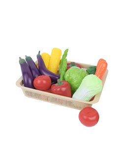 ผักสุขภาพดีเขย่าเสียง 20 ชิ้น , ของเล่นพลาสติก, ของเล่นเสริมพัฒนาการ, ของเล่นเด็กอนุบาล, สื่อการสอนเด็กอนุบาล วัสดุและสี ปลอดภัยต่อเด็ก มีมาตรฐาน มอก. ตามที่ สพฐ. กำหนด