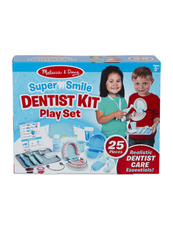 [25ชิ้น] อุปกรณ์หมอฟัน เครื่องมือทันตแพทย์ Melissa & Doug Dentist Kit Playset รีวิวดีใน Amazon USA ชุดฟัน ชุดจัดฟัน ขัดฟัน อุปกรณ์ 25 ชิ้นครบ