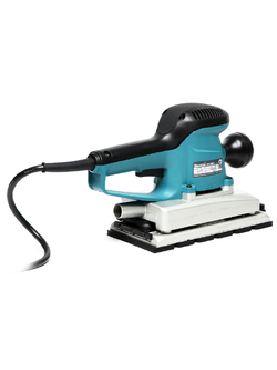 MAKITA เครื่องขัดกระดาษทรายสั่น ขนาด 115 X 280 มม. (4-1/2 X 11 นิ้ว) กำลังไฟ 330 วัตต์ รุ่น BO-4901 ความเร็วการขัด 10,000 ครั้ง/นาที มีฉนวนสองชั้น มีระบบกำจัดฝุ่น (มากีต้า)