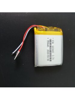 แบตเตอรี่ Battery LiPo 3.7V 1 cell 950mAh พร้อมวงจรป้องกันและ Thermistor