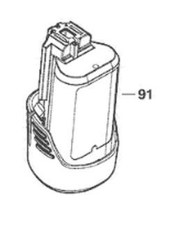 แบตเตอรี่ GSB120-Li 12v 2.0AH (แท้)