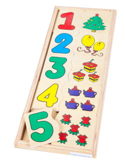 ของเล่น, ของเล่นเด็ก, จิ๊กซอว์, ตัวต่อ, เกมจับคู่ตัวเลขกับสิ่งของ , ของเล่นไม้, ของเล่นเสริมพัฒนาการ, ของเล่นเด็กอนุบาล, สื่อการสอนเด็กอนุบาล