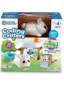 ชุดเรียนรู้โคดดิ้งไปกับเพื่อนๆ กระต่ายน้อย ของเล่นเสริมพัฒนาการ, ของเล่นเด็กอนุบาล, สื่อการสอนเด็กอนุบาล พร้อมส่ง