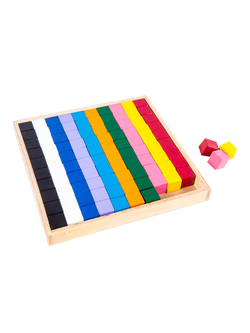 ลูกบาศก์สร้างสรรค์ 100 ก้อน ก้อนไม้ 10สี บล็อคไม้ ลูกบาศก์ไม้ วัสดุสีปลอดภัย บล็อกไม้สี่เหลี่ยม , กระตุ้นพัฒนาการ, ของเล่นไม้, ของเล่นเสริมพัฒนาการ, ของเล่นเด็กอนุบาล, สื่อการสอนเด็กอนุบาล