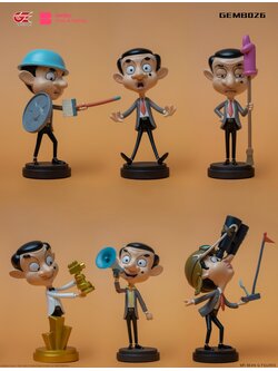 [พร้อมส่ง] Genesis Emen : Mr.Bean Q (เซต 6 ตัว สูง10ซม.)