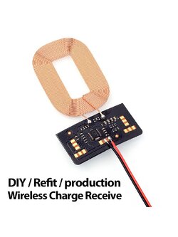 Wireless charger receiver ตัวรับไวเลสชาร์จ 5v 2a