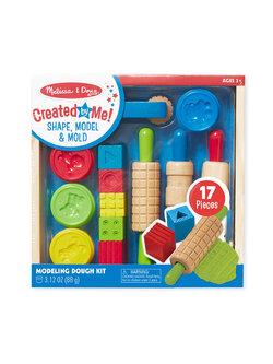 ชุดปั้น ตัด ประดิษฐ์ พร้อมอุปกรณ์ เสริมสร้างการเรียนรู้ ความคิดสร้างสรรค์ เสริมสร้างจินตนาการในตัวเอง Shape, Model and Mold Melissa&Doug, ของเล่นเสริมพัฒนาการ, ของเล่น