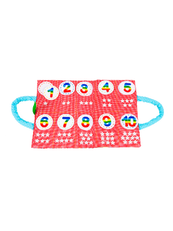 กระเป๋าผ้าสอนสนุก ชุด ตัวเลขพาเพลิน ของเล่นเสริมพัฒนาการ ,ของเล่นเสริมทักษะ,ของเล่นเด็ก, สื่อการสอนอนุบาล