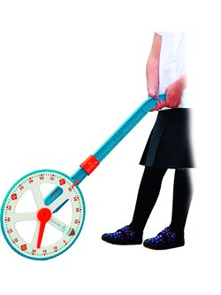 วงล้อวัดระยะทาง , เครื่องมือวัดพื้นที่ , ของเล่นเสริมพัฒนาการ, ของเล่น, สื่อการสอนเด็กอนุบาล