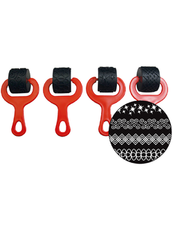 ชุดลูกกลิ้งแป้งโดว์ และทาสีสร้างสรรค์ 4 ชิ้น ของเล่น, ของเล่นเด็ก, ของเล่นเสริมพัฒนาการ,สื่อ และอุปกรณ์สำหรับทำกิจกรรมศิลปะสร้างสรรค์ , ของเล่นเด็กอนุบาล พร้อมส่ง