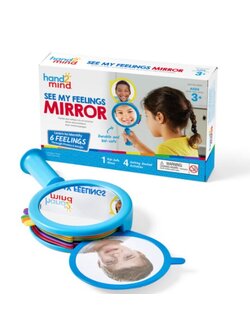 กระจกส่องอารมณ์หนูน้อย ของเล่นเด็ก, สื่อการสอน , ของเล่น ,ของเล่นเสริมพัฒนาการ ของเล่นเด็กอนุบาล พร้อมส่ง