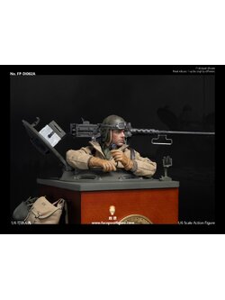 [พร้อมส่ง] Facepoolfigure FPDI002 1/6 : Sherman Commander Cupola Display Stand- FP-DI002A ครบชุดพร้อมลงสี （เซ็ท3ชิ้น : A+B+C ที่มีสติ๊กเกอร์A）