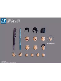 [พร้อมส่ง] Arthurtoys ninja (เฉพาะไอเทมเสริม ไม่รวมบอดี้) - 02B