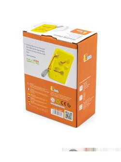 ชุดฝึกร้อยเชือกหนูกินก้อนชีส ของเล่นเสริมพัฒนาการ, ของเล่นเด็กอนุบาล, สื่อการสอนเด็กอนุบาล วัสดุและสี ปลอดภัยต่อเด็ก มีมาตรฐาน มอก. ตามที่ สพฐ. กำหนด