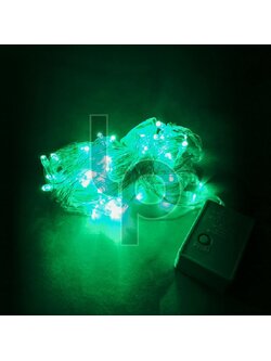 Led สีเขียว ไฟกระพริบ ริบบิ้น ยาว 9.5 เมตร