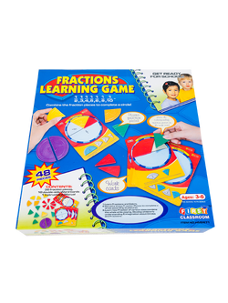 เกมฝึกเศษส่วนเบื้องต้น , ของเล่นเสริมพัฒนาการ, ของเล่นเด็กอนุบาล, สื่อการสอนเด็กอนุบาล