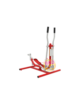 เครื่องออกกำลังกายกลางแจ้งผู้ใหญ่,บริหารแขน-ขา-สะโพก-หัวไหล่ (แบบโยกวิ่งสลับเท้า) ,ลานกีฬาอเนกประสงค์ ,สวนสาธารณะ ,เทศบาล,หมู่บ้าน,ผลิตในไทย, สั่งทำตามสีที่ต้องการได้