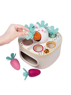 เกมป้อนแครอทกระต่าย,ของเล่น,อาหาร,กระต่าย,หยอดบล็อกของเล่นเสริมทักษะการเรียนรู้, ของเล่นเสริมพัฒนาการเด็กอนุบาล, สื่อการสอนปฐมวัย, พร้อมส่ง