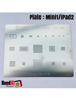 แผ่นเพลท : Mini1/iPad2
