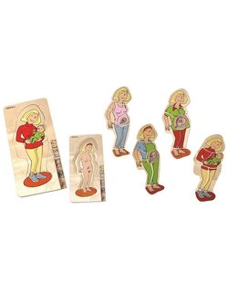 เกมปริศนา-ร่างกายแม่ และเด็ก , ของเล่นไม้, ของเล่นเสริมพัฒนาการ, ของเล่นเด็กอนุบาล, สื่อการสอนเด็กอนุบาล, สื่อการสอนประถม,พร้อมส่ง