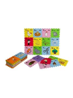 ชุดอีวีเอปูพื้นพยัญชนะภาษาไทยลายการ์ตูน 44 แผ่น แผ่นโฟมปูพื้นกันกระแทก EVA , โฟมกันกระแทก, จิ๊กซอ ,แผ่นรองคลาน,โฟมปูพื้น,จิ๊กซอว์ปูพื้น, พร้อมส่ง ราคาโรงงาน