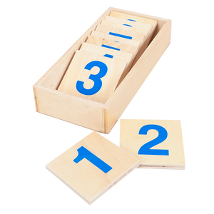 แผ่นไม้ตัวเลข 1-10 บรรจุกล่องไม้,ของเล่นไม้, ของเล่นเสริมพัฒนาการ, ของเล่นเด็ก, สื่อการสอน,มอนเตสซอรี่ ,montessori, สื่อการสอนประถม