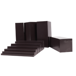 บันไดกว้างสีน้ำตาล บันไดน้ำตาล, ของเล่นไม้, ของเล่นเสริมพัฒนาการ, ของเล่นเด็กอนุบาล, สื่อการสอนเด็กอนุบาล,มอนเตสซอรี่ ,montessori, สื่อการสอนประถม