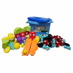 บล็อกโฟมแม่เหล็กเครื่องยนต์ 78ชิ้น พร้อมกล่องเก็บของ ของเล่น, ของเล่นเสริมพัฒนาการ, ของเล่นเด็ก, สื่อการสอน พร้อมส่ง