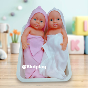 ตุ๊กตาทารก ตุ๊กตาแรกเกิด 14” แถมผ้าขนหนูอาบน้ำ มีอวัยวะชาย-หญิง ราคาต่อ1ตัว, ของเล่นเสริมพัฒนาการ, ของเล่นเด็กอนุบาล, สื่อการสอน สอนอาบน้ำ