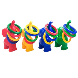 โยนห่วงช้างเล็ก 1ชุดมี4ตัว เลือกสี ของเล่นเสริมพัฒนาการ ,ของเล่นเสริมทักษะ,ของเล่นเด็ก, สื่อการสอนอนุบาล