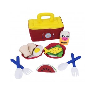 ชุดกระเป๋าทานอาหารนุ่มนิ่ม 14 ชิ้น,ของเล่นเสริมพัฒนาการ ,ของเล่นเสริมทักษะ,ของเล่นเด็ก, สื่อการสอนอนุบาล