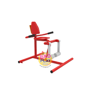 เครื่องออกกำลังกายกลางแจ้งผู้ใหญ่,บริหารขา-ข้อเข่า (แบบขาแกว่งสลับยกน้ำหนัก),ลานกีฬาอเนกประสงค์ ,สวนสาธารณะ ,เทศบาล ,หมู่บ้าน ,ผลิตในไทย ,สั่งทำตามสีที่ต้องการได้ ขนาด 60x100x80 ซม.