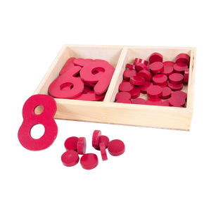 ตัวฉลุ 1-10 พร้อมแผ่นจำนวนนับ, ของเล่นไม้, ของเล่นเสริมพัฒนาการ, ของเล่นเด็ก, สื่อการสอนมอนเตสซอรี่ ,montessori, สื่อการสอนประถม