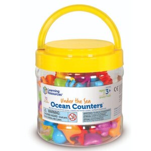 ชุดตัวนับจำนวนสัตว์ในมหาสมุทร ของเล่นเสริมพัฒนาการ ,ของเล่นเสริมทักษะ,ของเล่นเด็ก, สื่อการสอนอนุบาล