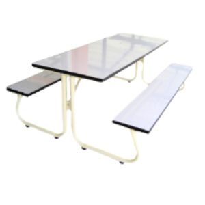 โต๊ะโรงอาหารหน้าฟอเมก้าขาว ขาเหล็กตัวดัดตัวเจ โต๊ะโรงอาหาร,โต๊ะเก้าอี้ไม้,ชุดโต๊ะเก้าอี้ไม้, โต๊ะเก้าอี้โรงอาหาร, โต๊ะโรงอาหารโรงเรียน บริษัท โรงพยาบาล โรงงาน