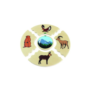 เกมปริศนาแหล่งที่อยู่อาศัยของสัตว์ , ของเล่นไม้, ของเล่นเสริมพัฒนาการ, ของเล่นเด็กอนุบาล, สื่อการสอนเด็กอนุบาล วัสดุและสี ปลอดภัยต่อเด็ก มีมาตรฐาน มอก. ตามที่ สพฐ. กำหนด