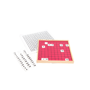 กระดานพิธากอรัส+กระดานควบคุม, ของเล่นไม้, ของเล่นเสริมพัฒนาการ, ของเล่นเด็ก, สื่อการสอน ,มอนเตสซอรี่ ,montessori, สื่อการสอนประถม