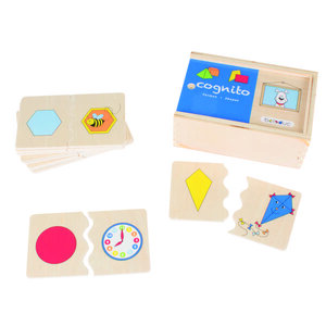 ชุดความเชื่อมโยงระหว่างรูปทรงต่างๆ กับสิ่งต่างๆ รอบตัว,ของเล่นเสริมพัฒนาการ ,ของเล่นเสริมทักษะ,ของเล่นเด็ก, สื่อการสอนอนุบาล