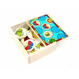 เหรียญจับคู่รูปแมลง,ของเล่น,จับคู่,ของเล่นไม้,จับคู่รูปแมลง,ของเล่นเสริมทักษะการเรียนรู้, ของเล่นเสริมพัฒนาการเด็กอนุบาล, สื่อการสอนปฐมวัย, พร้อมส่ง