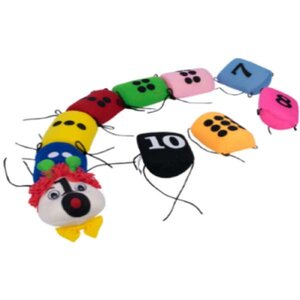 ตุ๊กตาหนอนสอนเลขนุ่มนิ่ม 10 ชิ้น ,ของเล่นเสริมพัฒนาการ ,ของเล่นเสริมทักษะ,ของเล่นเด็ก, สื่อการสอนอนุบาล