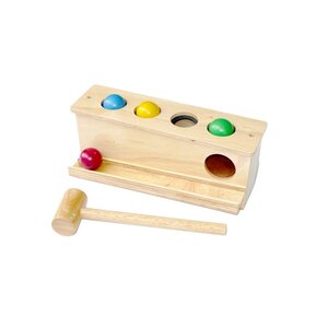 ค้อนตอกลูกกลิ้ง , ของเล่นไม้, ของเล่นเสริมพัฒนาการ, ของเล่นเด็กอนุบาล, สื่อการสอนเด็กอนุบาล วัสดุและสี ปลอดภัยต่อเด็ก มีมาตรฐาน มอก. ตามที่ สพฐ. กำหนด