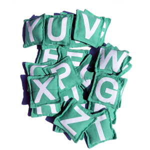 ถุงถั่วสอนพยัญชนะ A-Z 26 ชิ้น