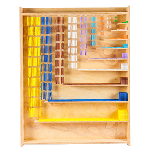 ชุดลูกปัดหัดร้อย (พร้อมแผง), ของเล่นไม้, ของเล่นเสริมพัฒนาการ, ของเล่นเด็กอนุบาล, สื่อการสอนเด็กอนุบาล,มอนเตสซอรี่ ,montessori, สื่อการสอนประถม