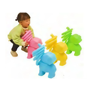 โยนห่วงช้างสีหวาน 1ชุดมี4ตัว ขนาดกลาง ของเล่นเสริมพัฒนาการ ,ของเล่นเสริมทักษะ,ของเล่นเด็ก, สื่อการสอนอนุบาล