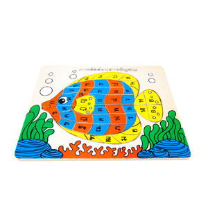 ภาพตัดต่อปลาพยัญชนะ อักษรไทย ก-ฮ ตัวต่อ,จิ๊กซอ, ของเล่นเสริมพัฒนาการเด็ก,ของเล่น,สื่อการสอน,พร้อมส่ง